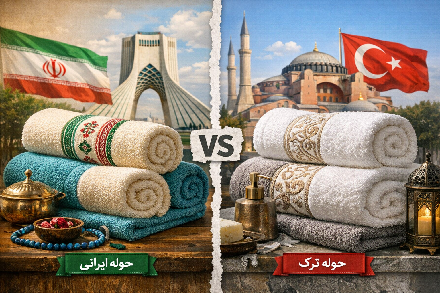تفاوت حوله ایرانی و ترک